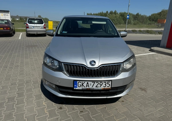 Skoda Fabia cena 14900 przebieg: 620000, rok produkcji 2016 z Nowe Miasteczko małe 79